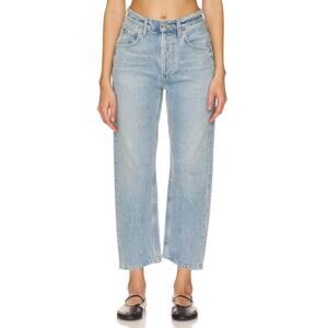 Citizens of Humanity Dahlia Bow Leg Size 26 Light Wash Jeans Cropped